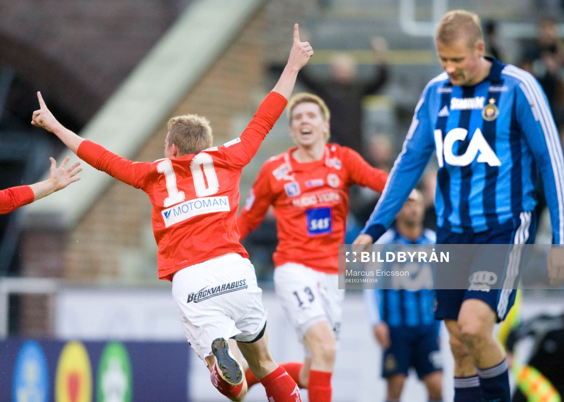 Patrik Ingelsten, Kalmar, jubel