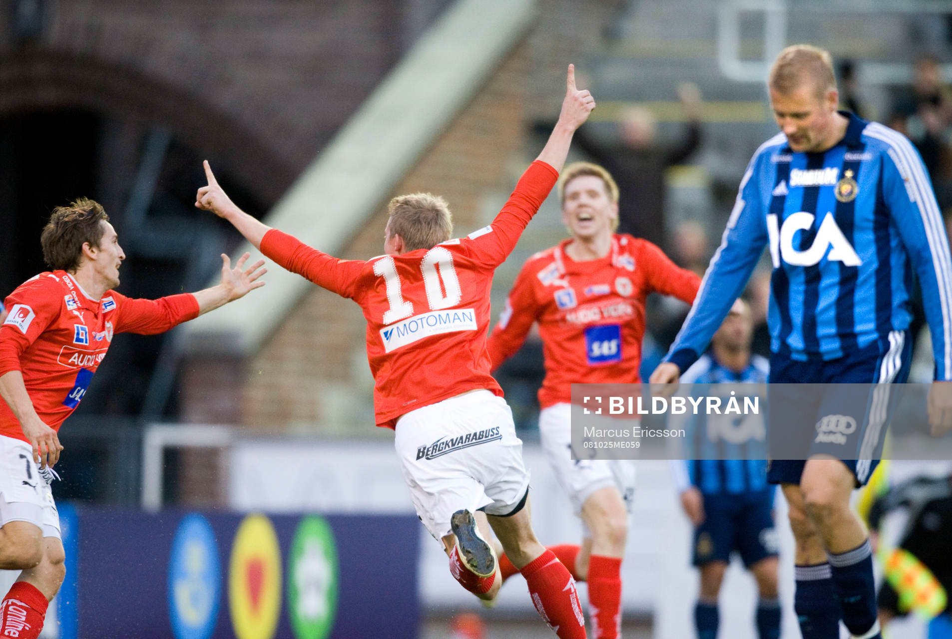 Patrik Ingelsten, Kalmar, jubel
