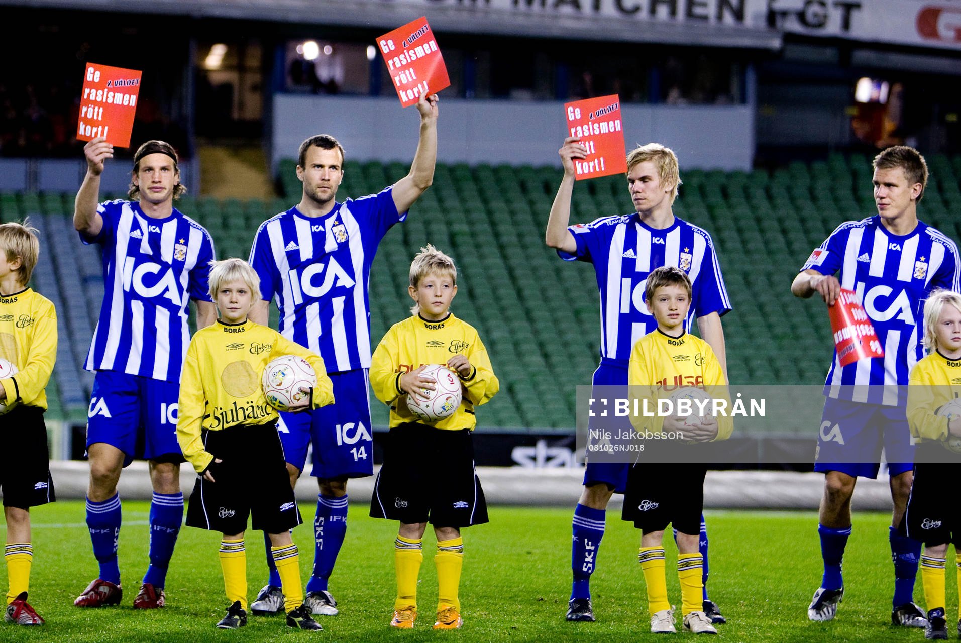 Gustav Svensson, Hjalmar Jonsson, Erik Lund, Pontus