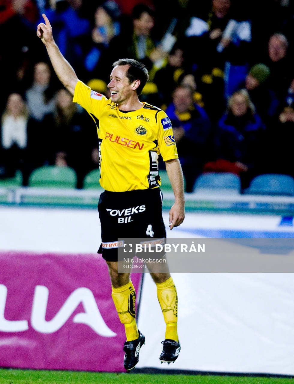 Johan Karlsson, jubel