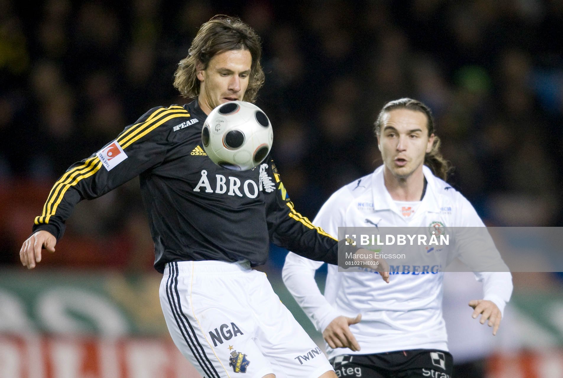 Iván Óbolo, AIK, och Nordin Gerzic, Örebro