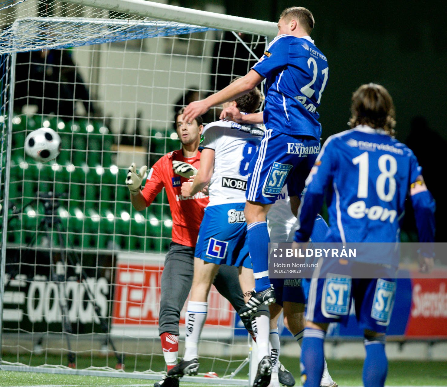 Magnus Powell, Sundsvall nickar in 1-1