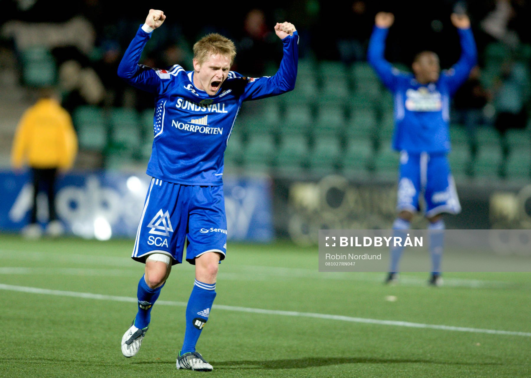 Ari Skulason, Sundsvall, jubel