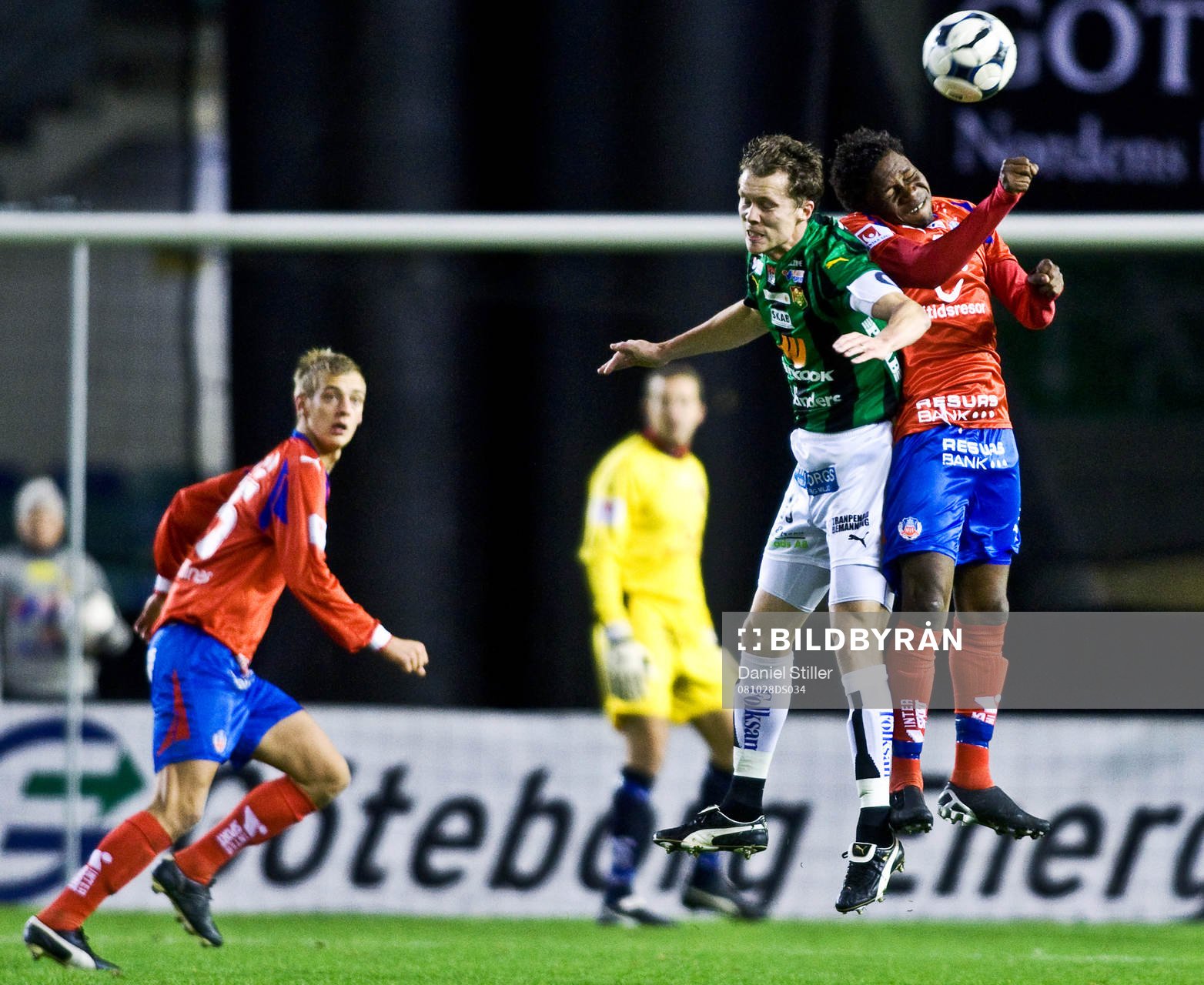 Adama Tamboura, Helsingborg. Fredrik Lundgren, GAIS