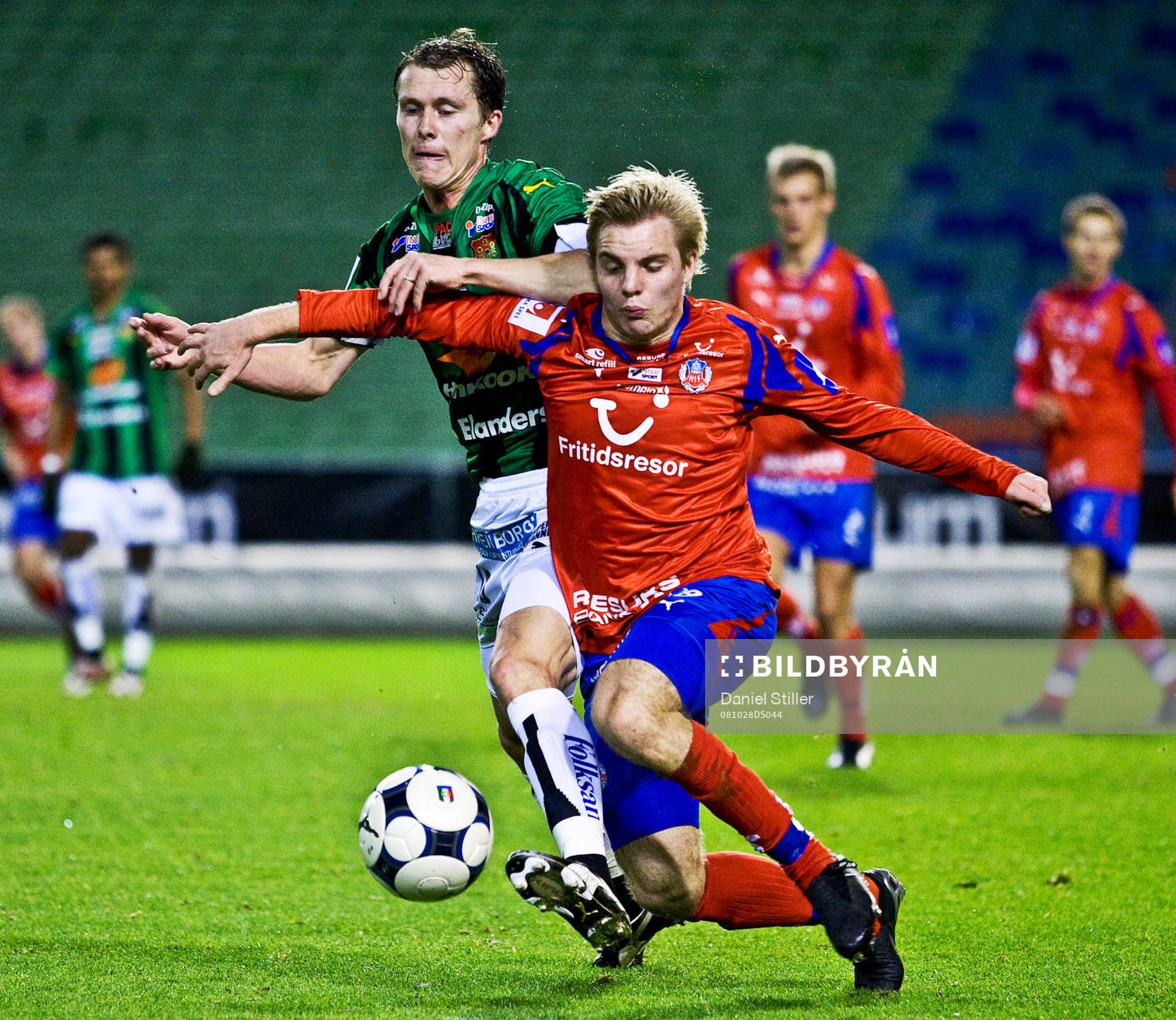 Mathias Unkuri, Helsingborg. Fredrik Lundgren, GAIS