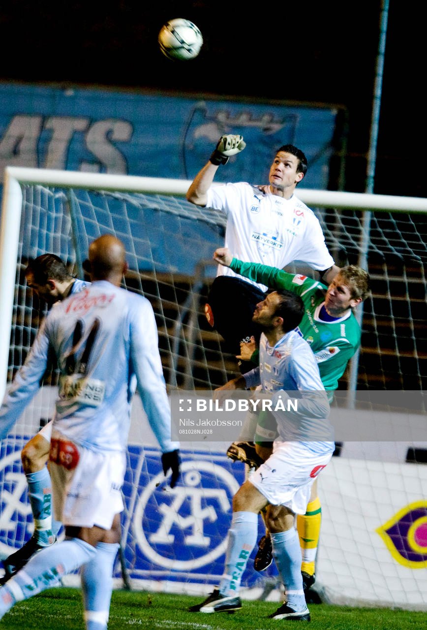 Jonas Sandqvist, målvakt, Malmö FF, utboxning