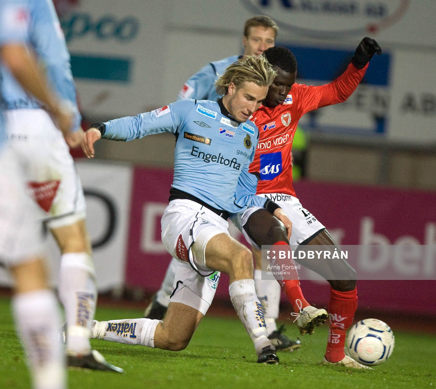 Abiola Dauda och Daniel Theorin