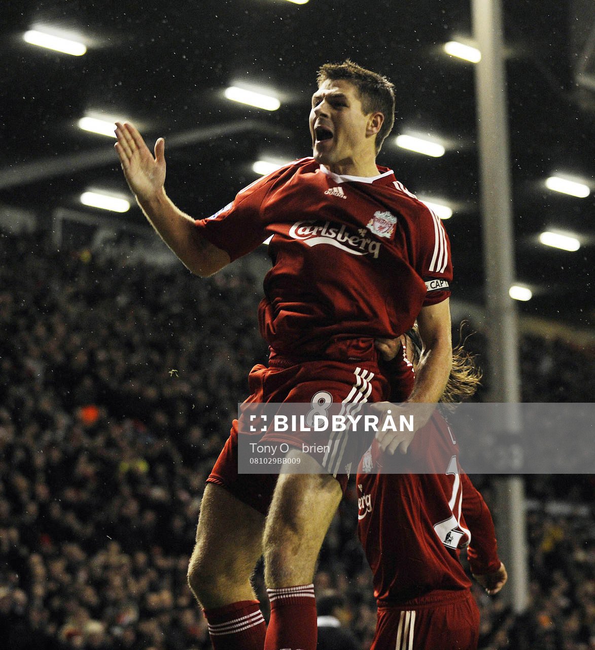 Steve Gerrard, jubel