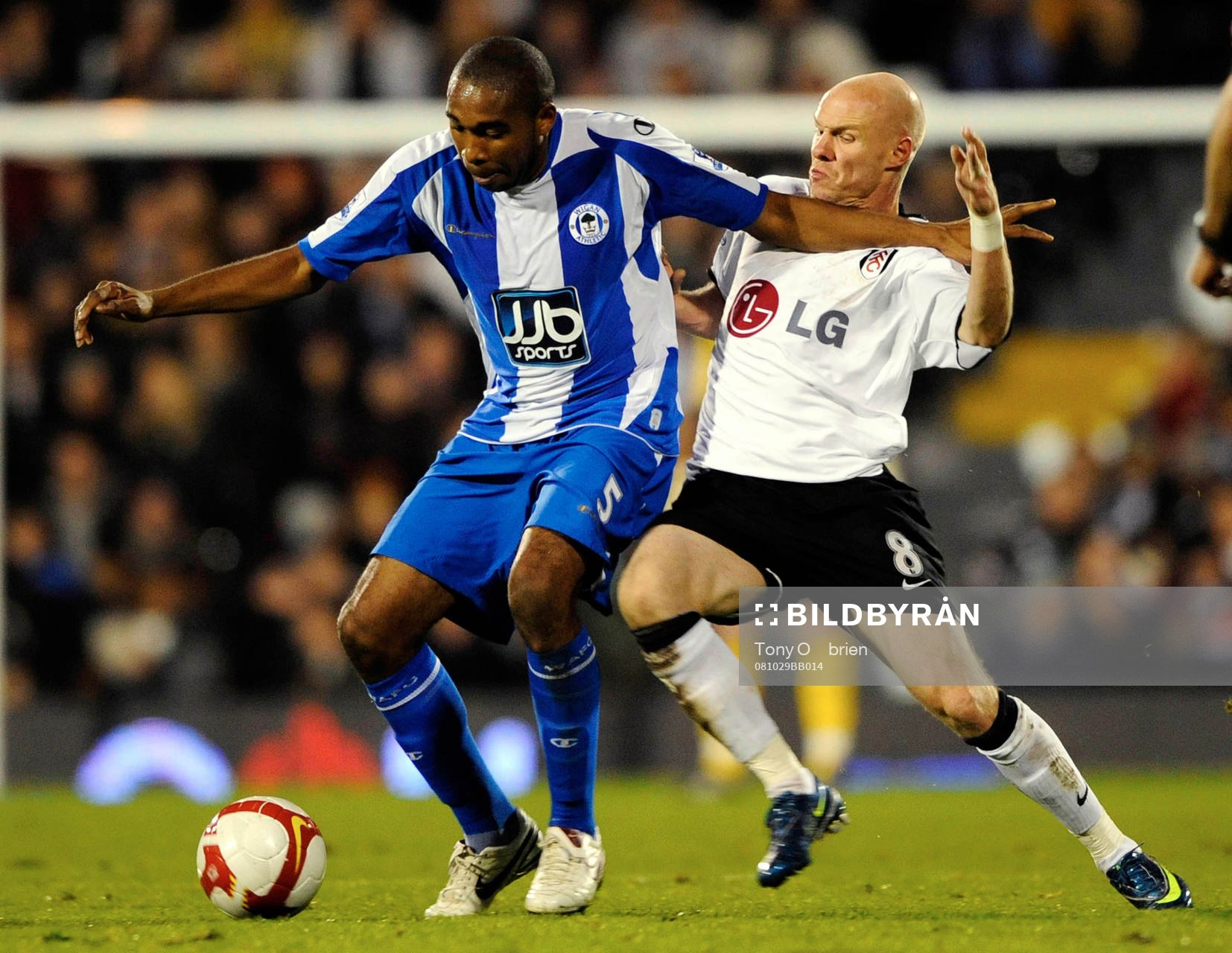  Andrew Johnson, Fulham och Wilson Palacios, Wigan.