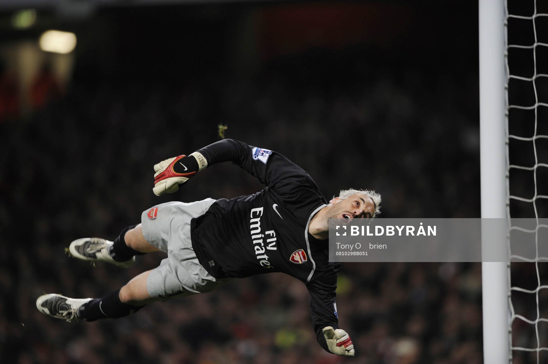   Manuel Almunia, målvakt, Arsenal.