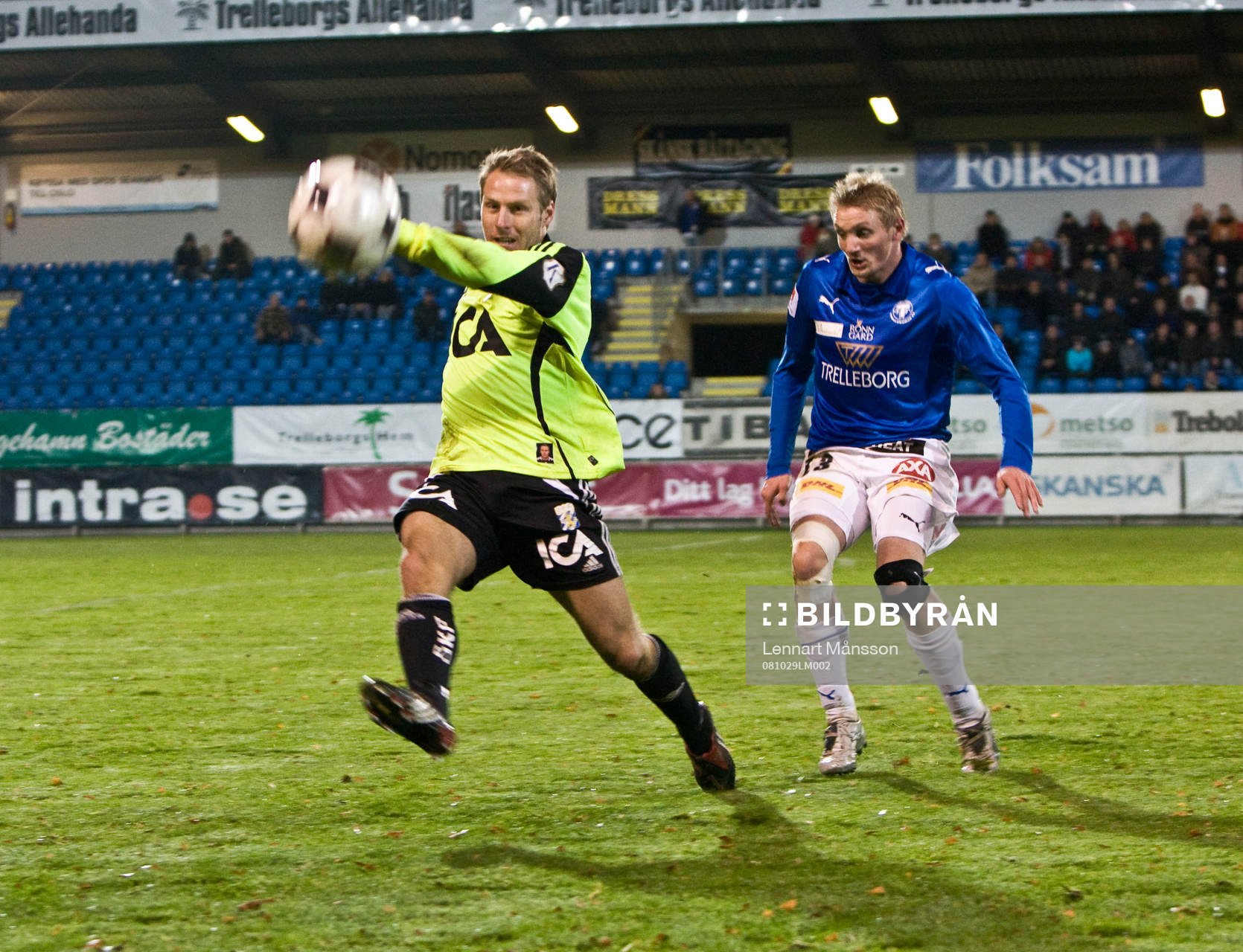 Kim Christensen, målvakt, Göteborg och Fredrik Jensen,