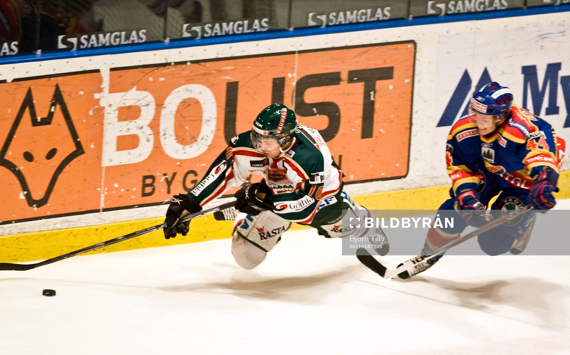 Fredrik Pettersson, Frölunda och Nicklas Danielsson,