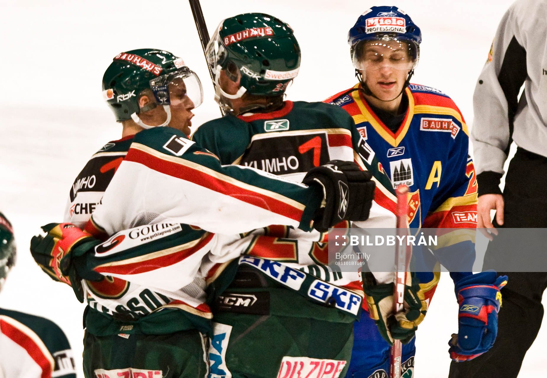 Fredrik Pettersson, Ronnie Sundin, Frölunda och Christian