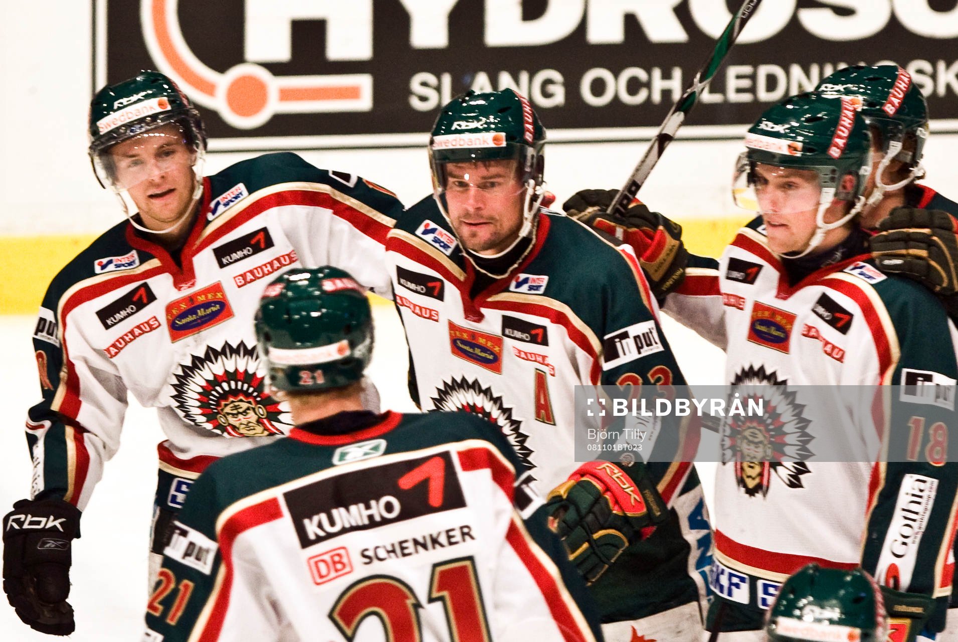 Ronnie Sundin, Frölunda, jubel