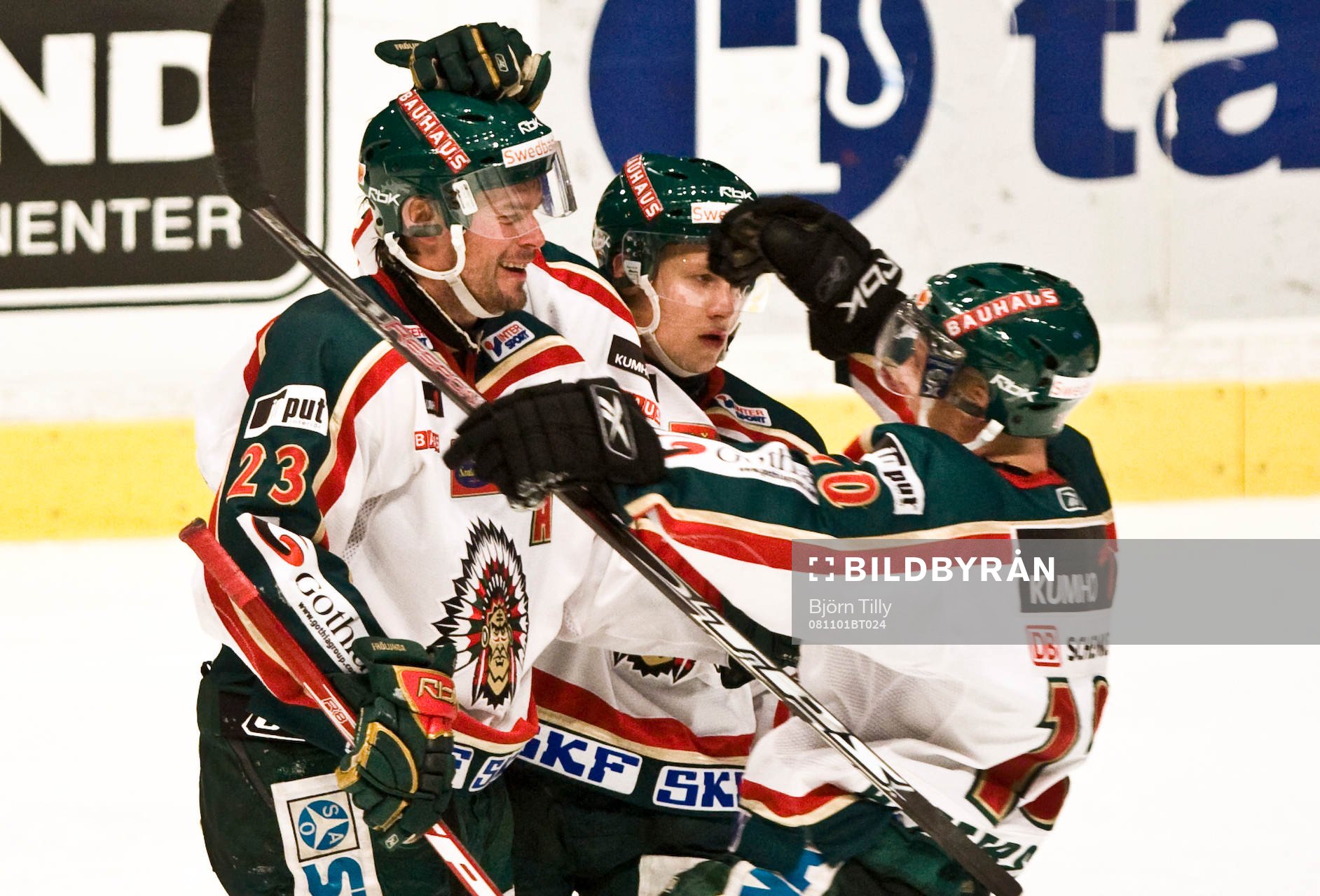 Ronnie Sundin, Frölunda, jubel