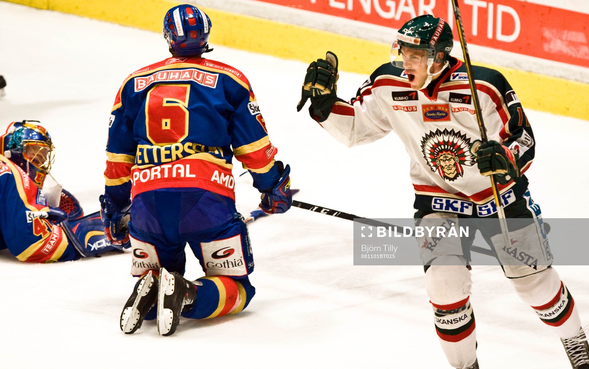 Magnus Kahnberg, Frölunda, jubel