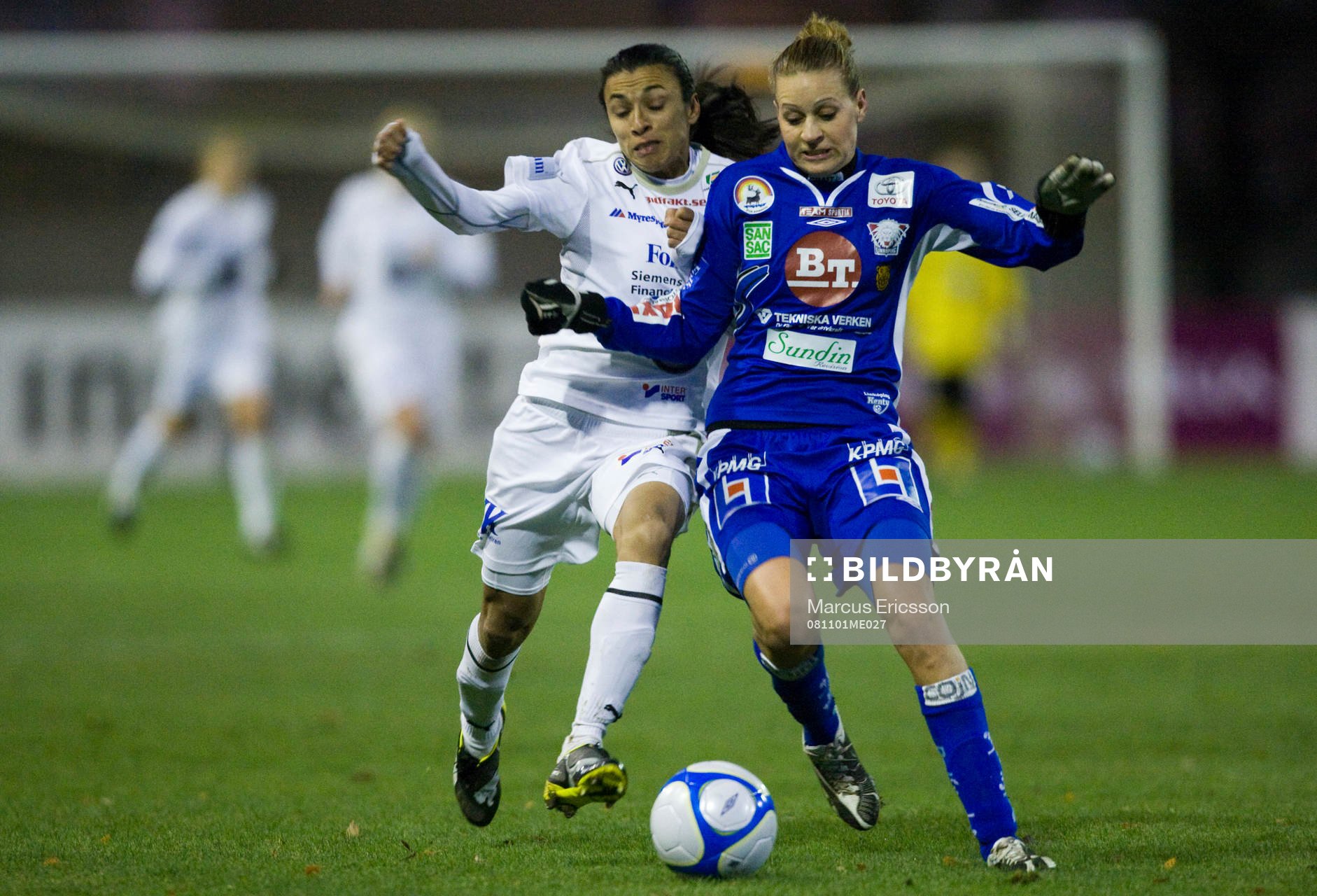 Marta Da silva, Umeå och Charlotte Rohlin, Linköping