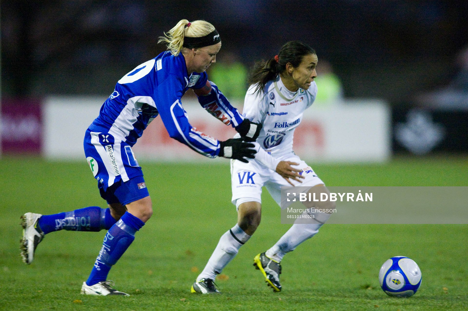Josefine Öqvist, Linköping och Marta Da Silva, Umeå