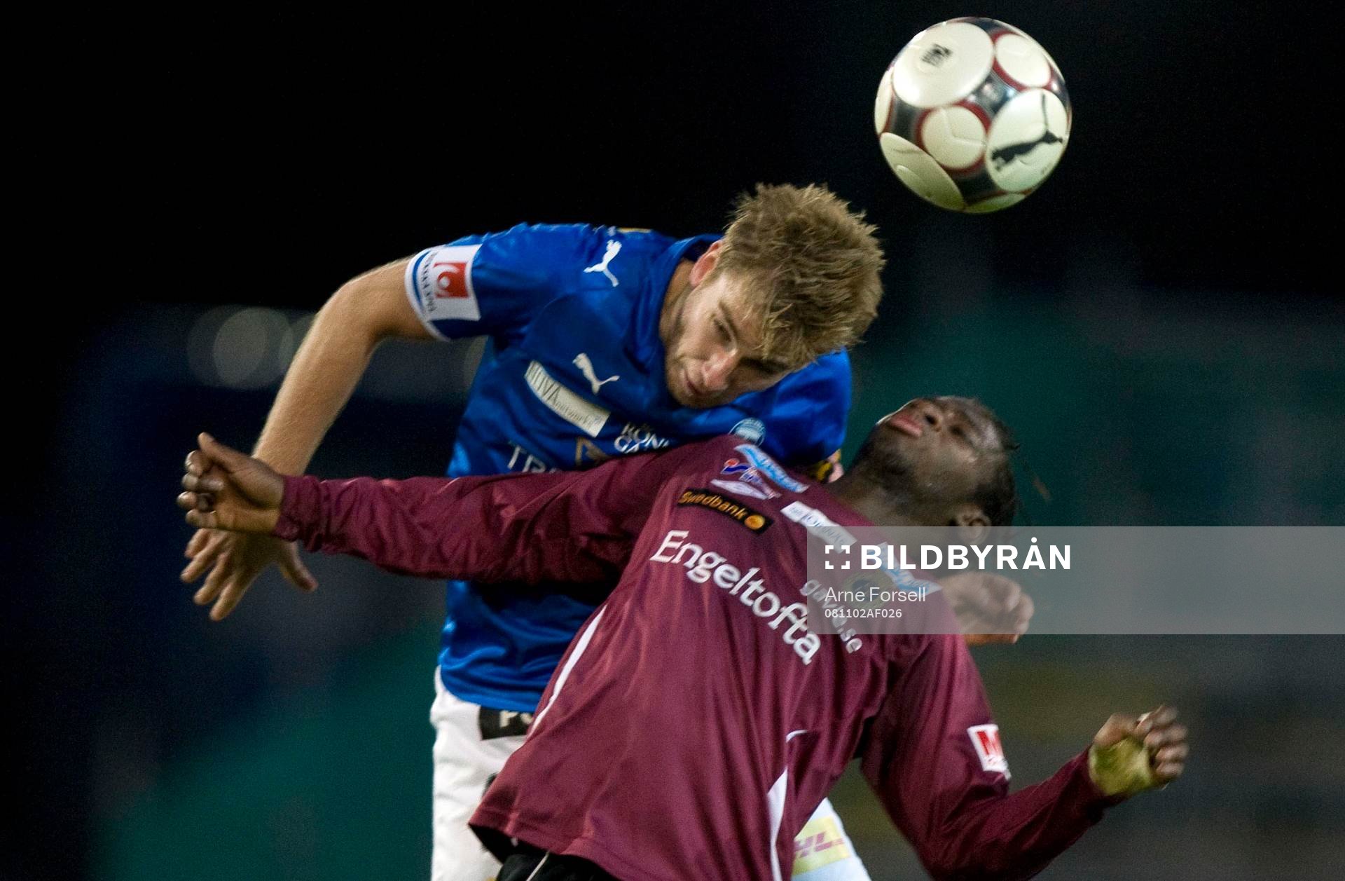 Rasmus Bengtsson, Trelleborg, och Amadou Jawo, Gefle,