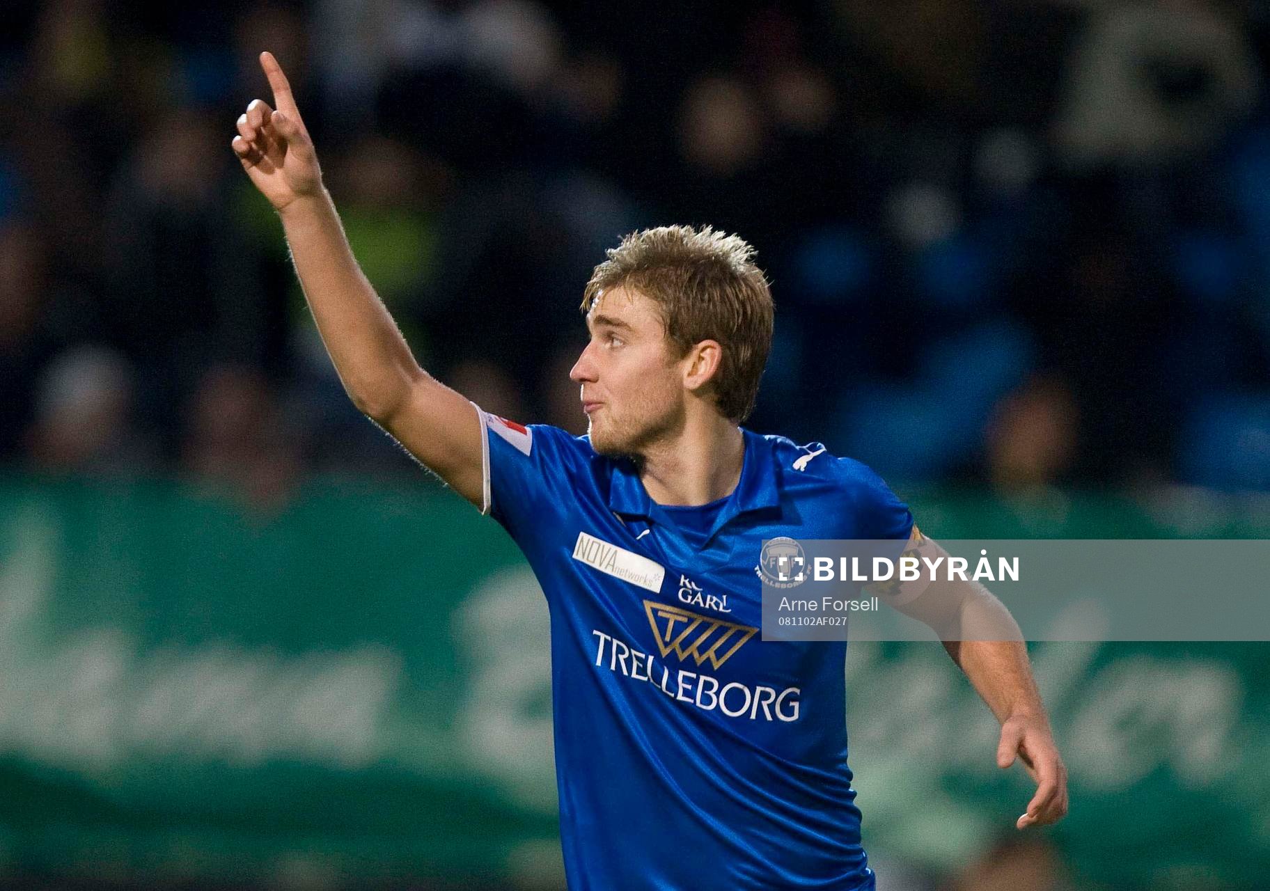 Rasmus Bengtsson jubel