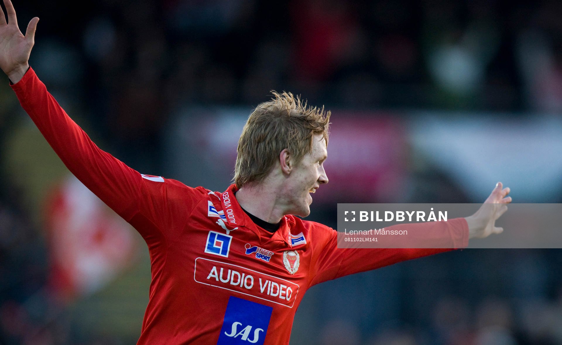 1-0 Rasmus Elm, jubel