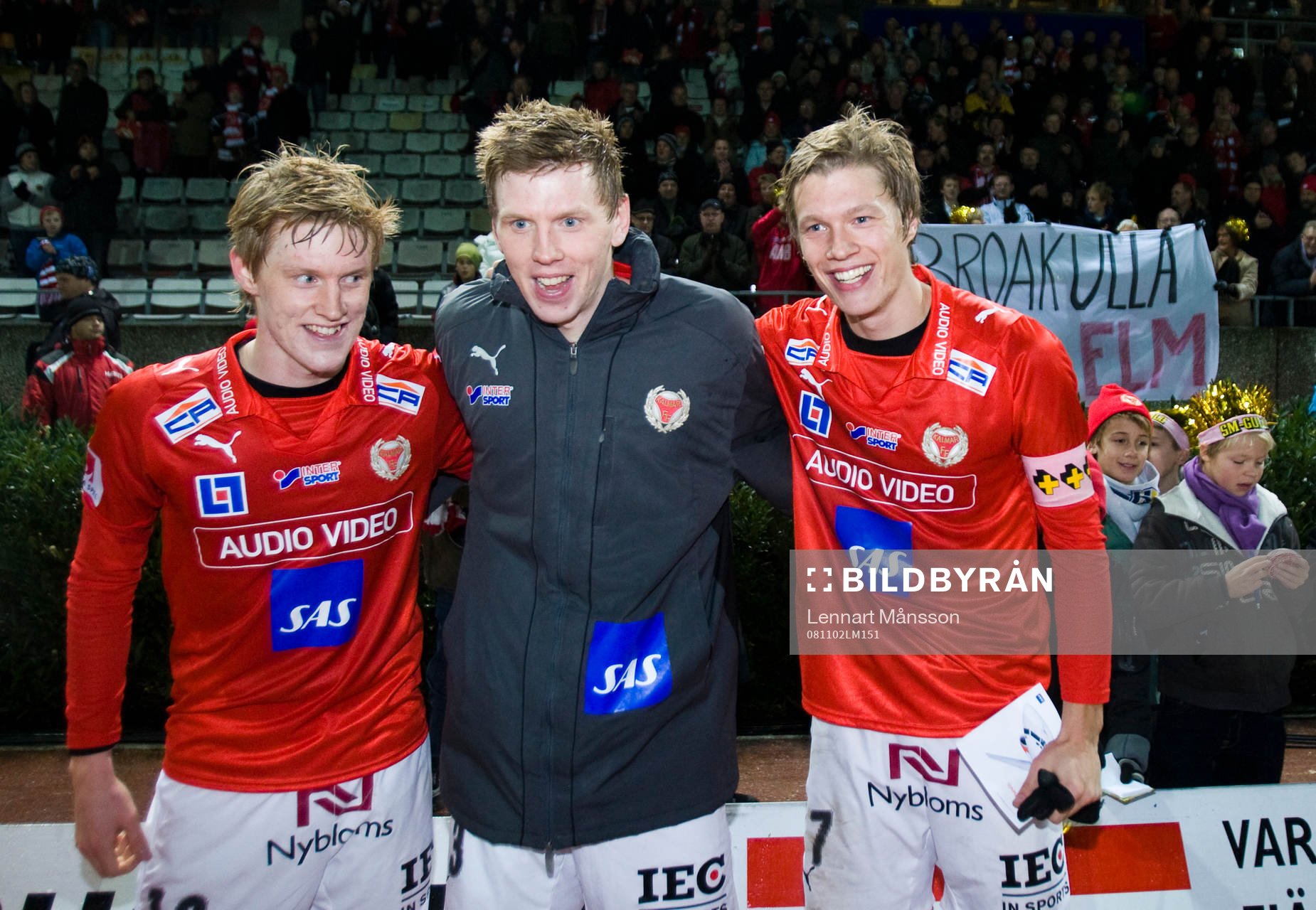 Tre bröder Elm från Broakulla, Rasmus, David och Viktor
