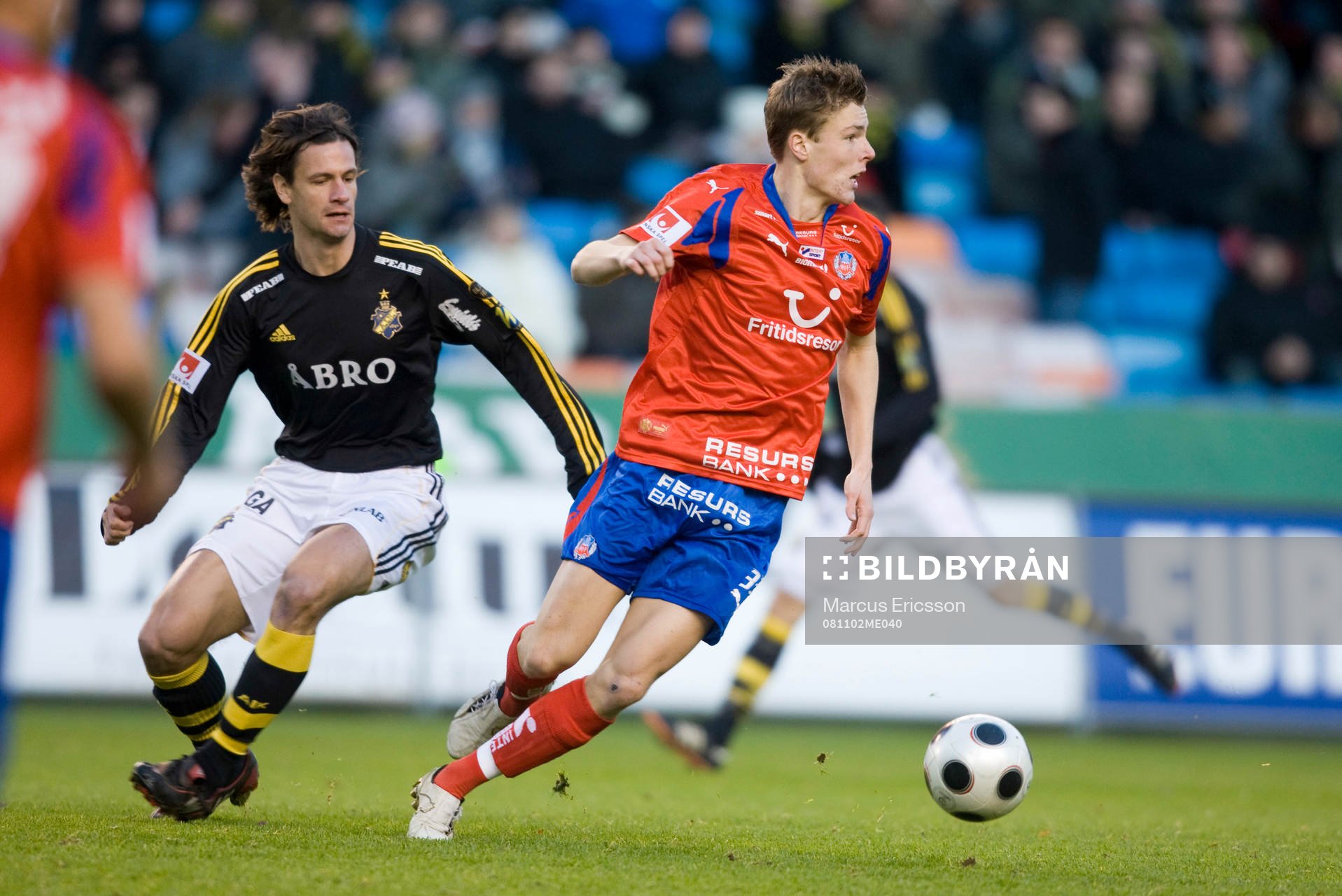 Iván Óbolo, AIK och Marcus Bergholtz, Helsingborg