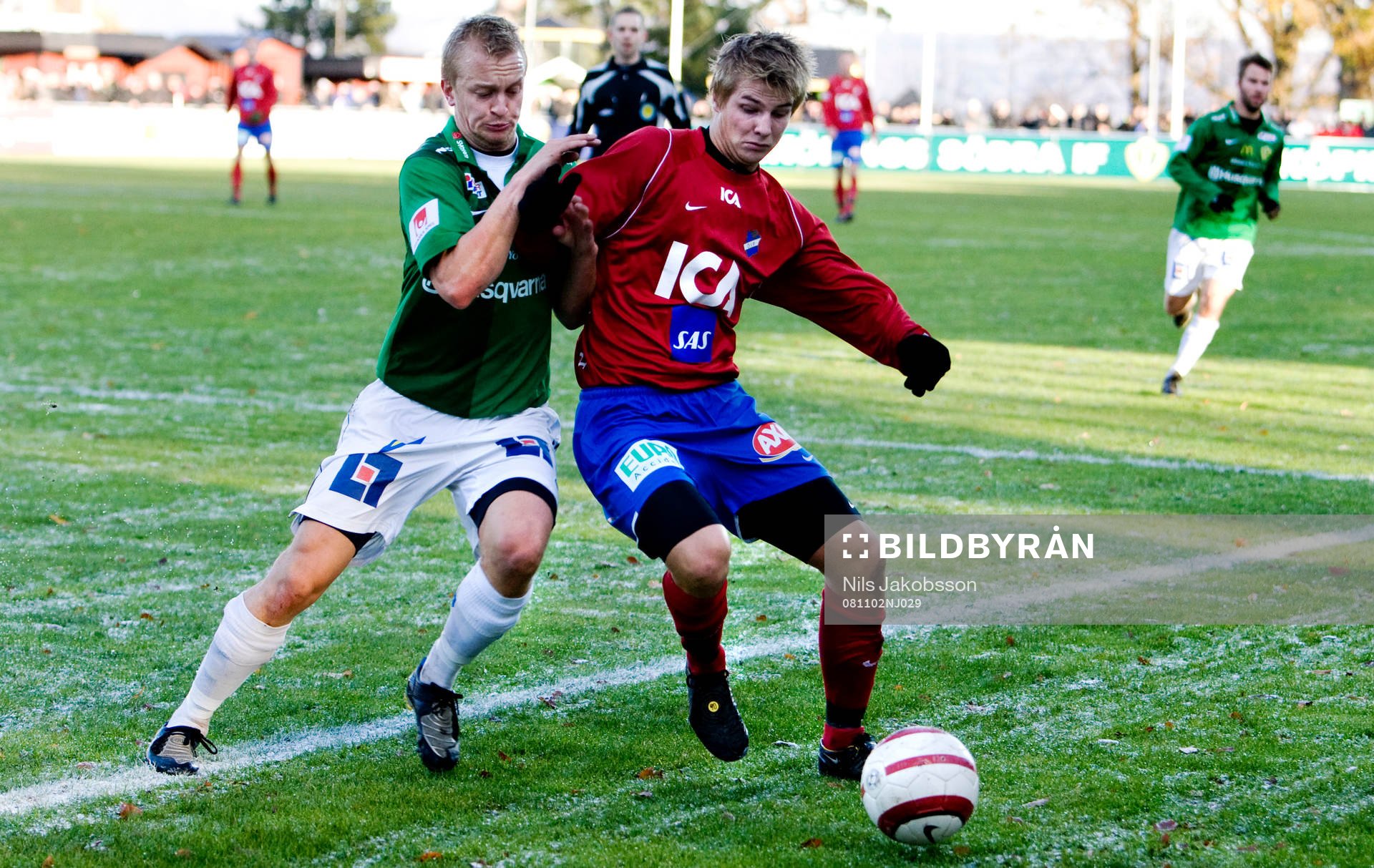 Erik Backlund, Axel Johansson, Öster