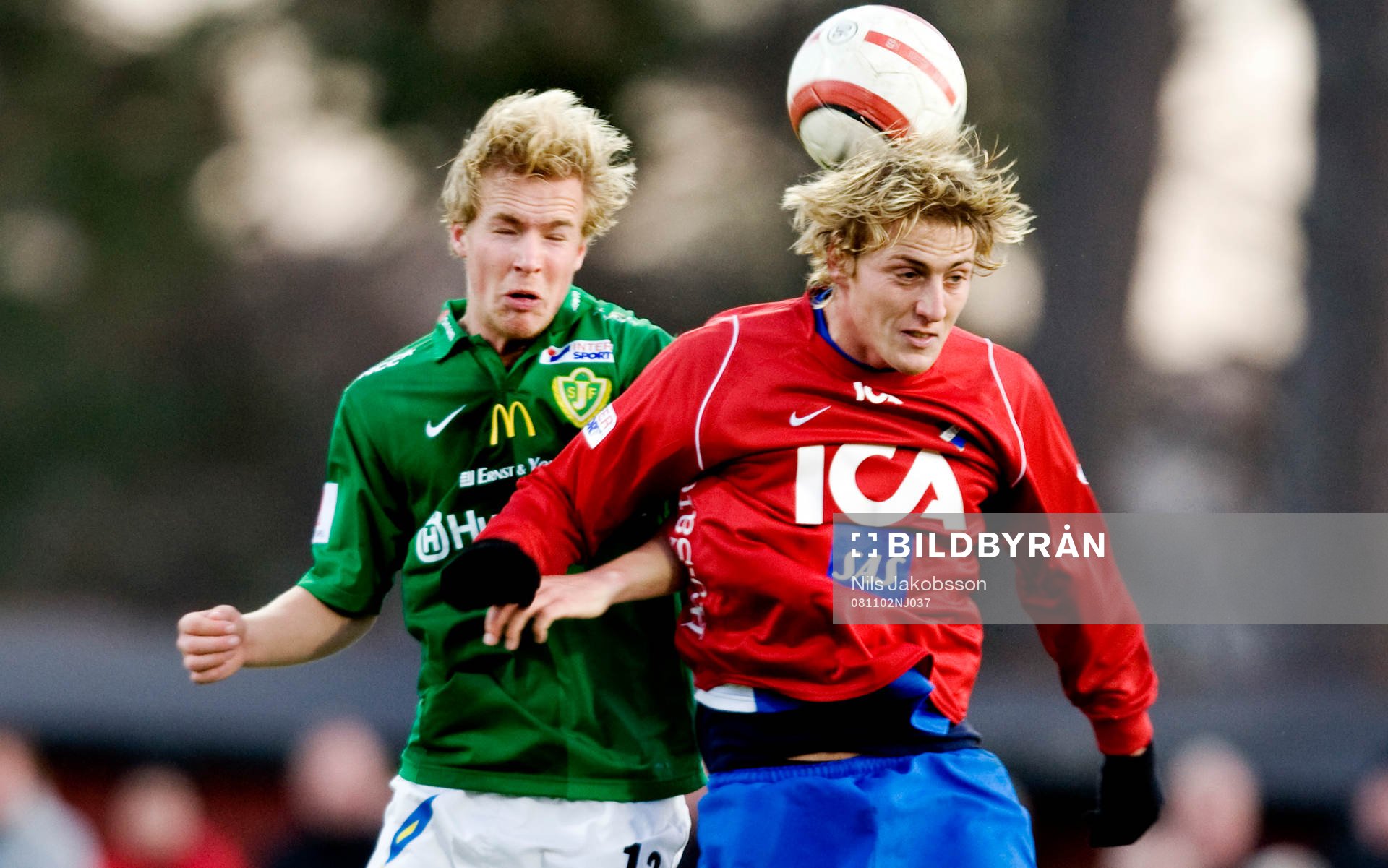  David Blomqvist, Jönköping, och Thorhallur Einarsson, Öster.