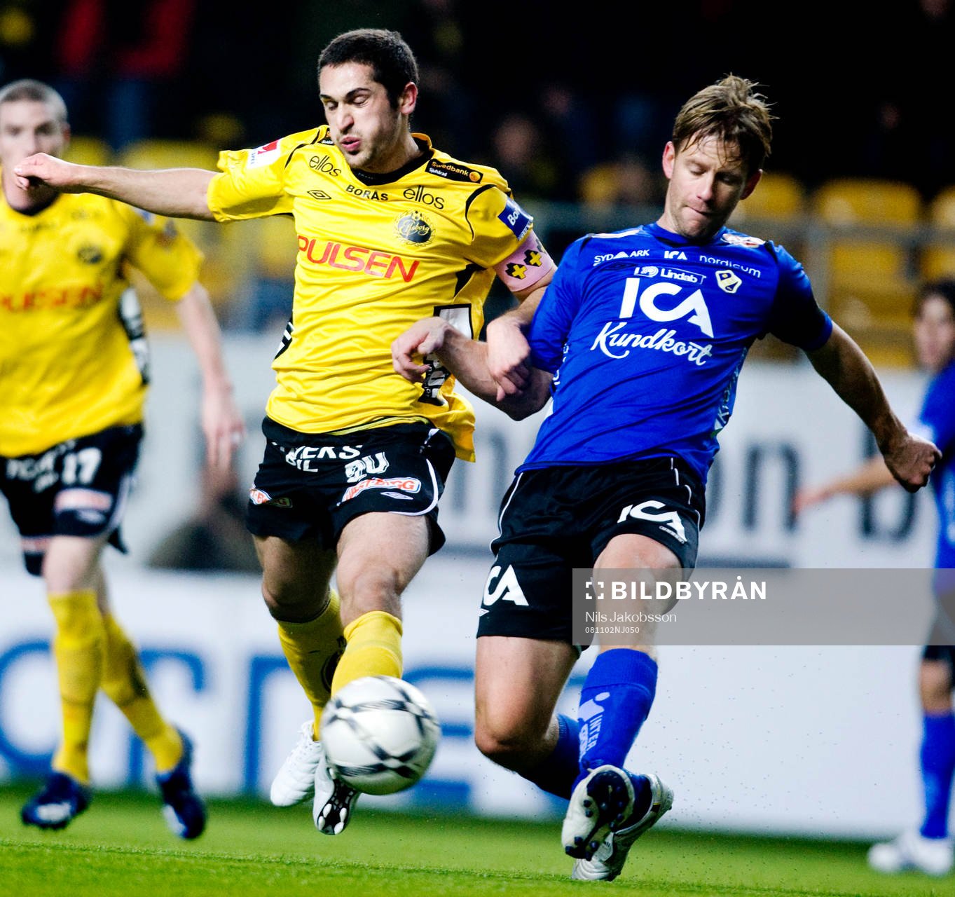  Emir Bajrami, Elfsborg, Tommy Jönsson, Halmstad.