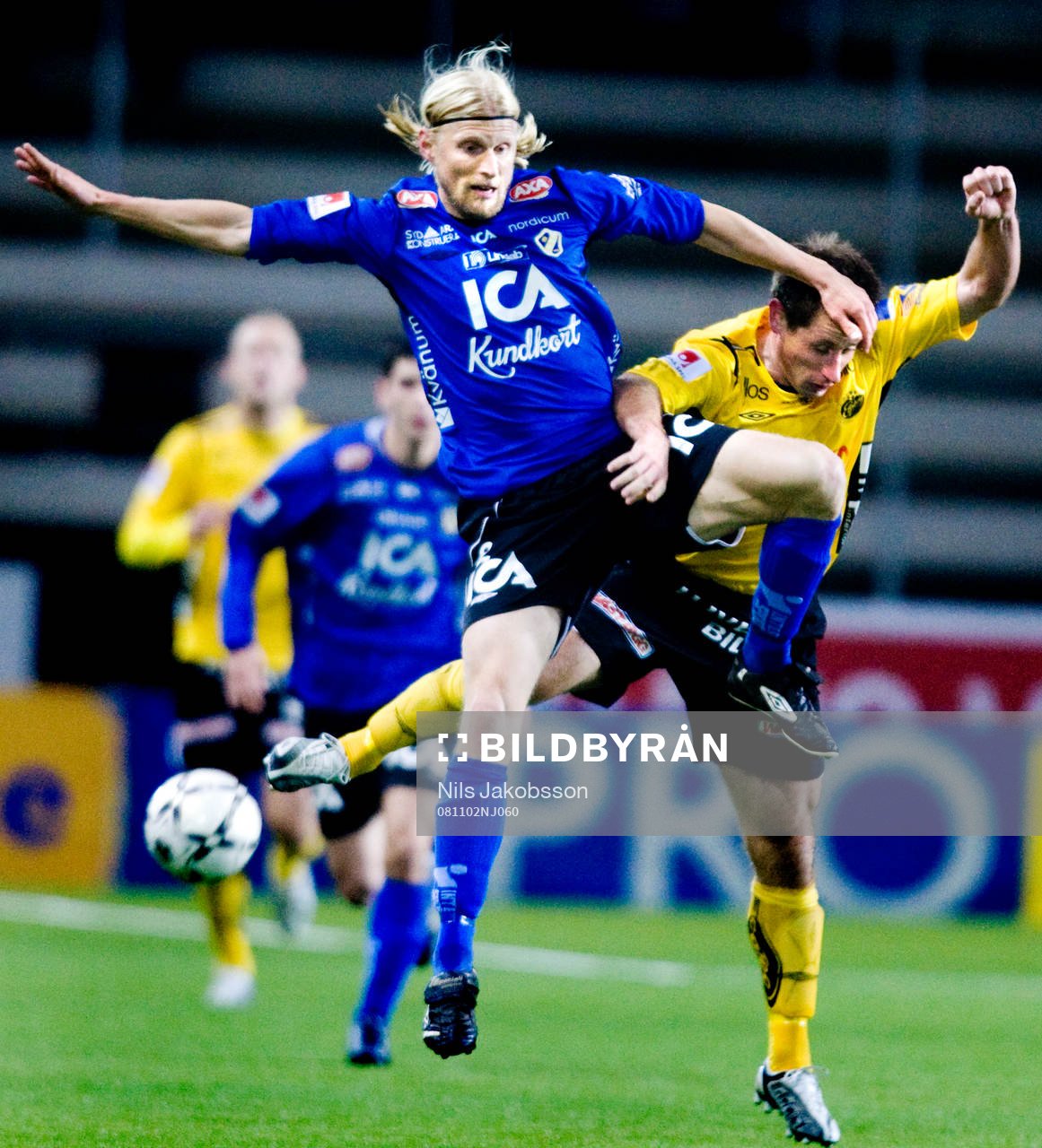 Per Johansson, Halmstad, Johan Karlsson, Elfsborg