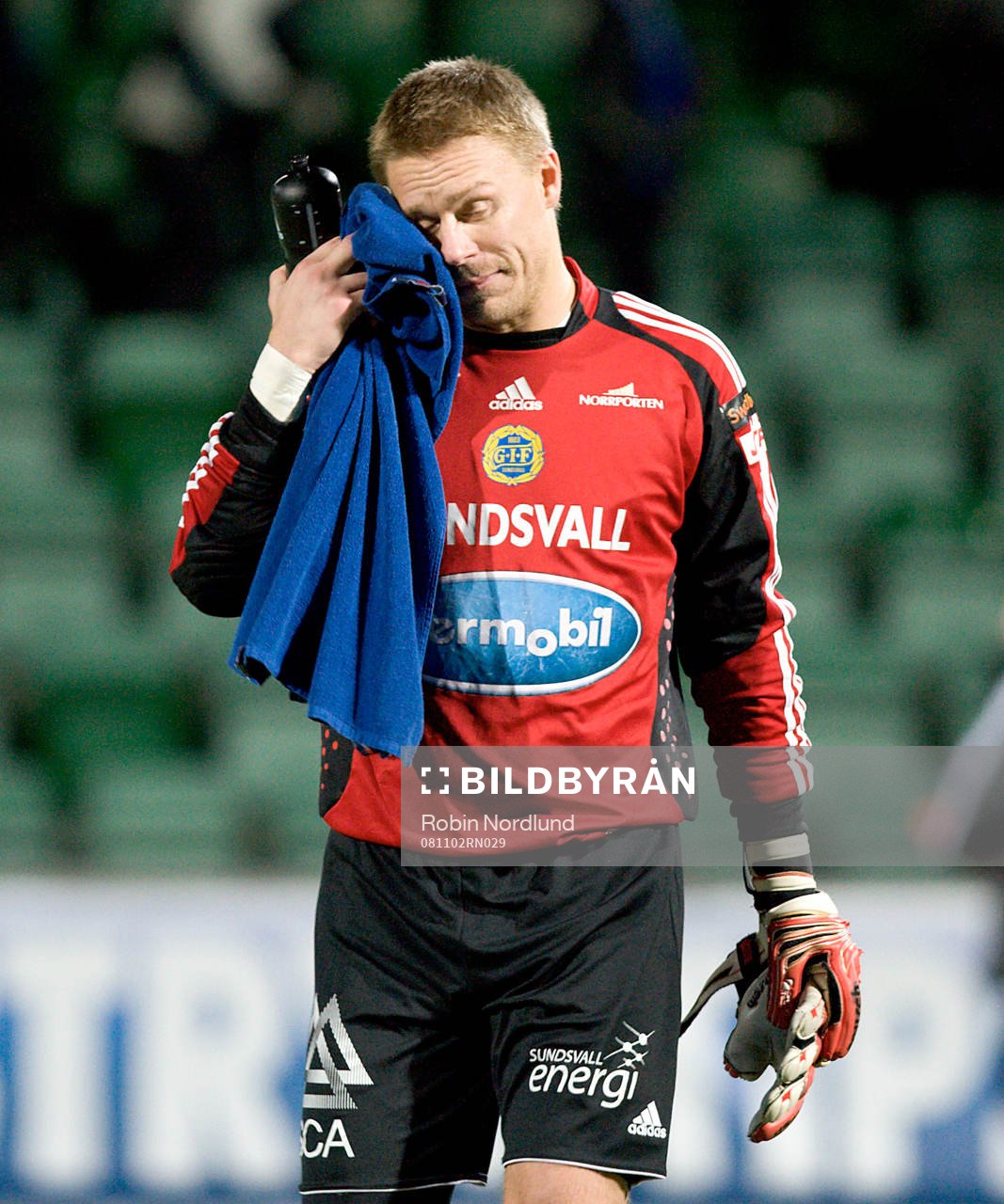 Fredrik Sundfors, Målvakt, depp