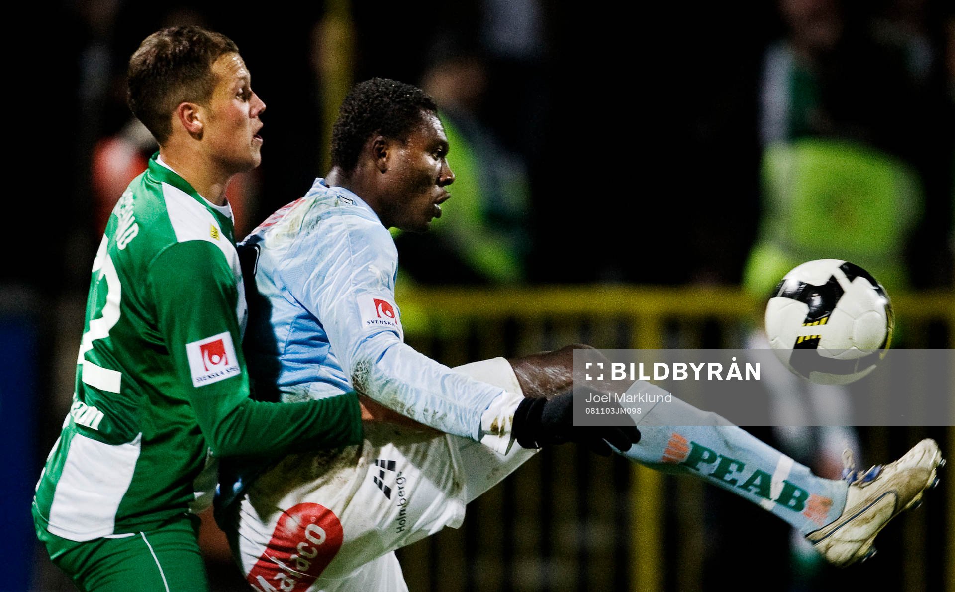 Edward Ofere, Malmö, utmanas av Marcus Törnstrand,