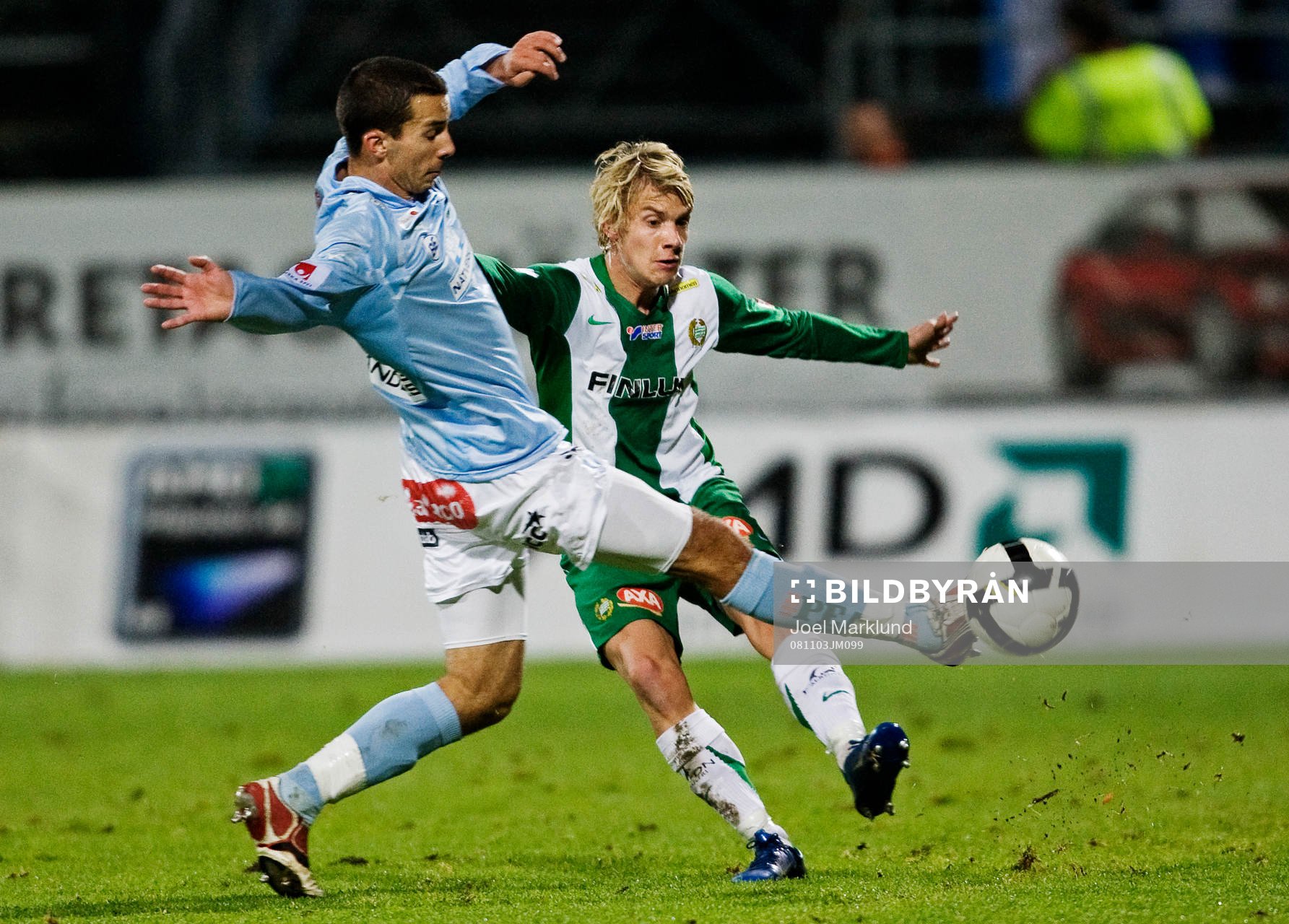 Guillermo Molins, Malmö, är före Emil Johansson,