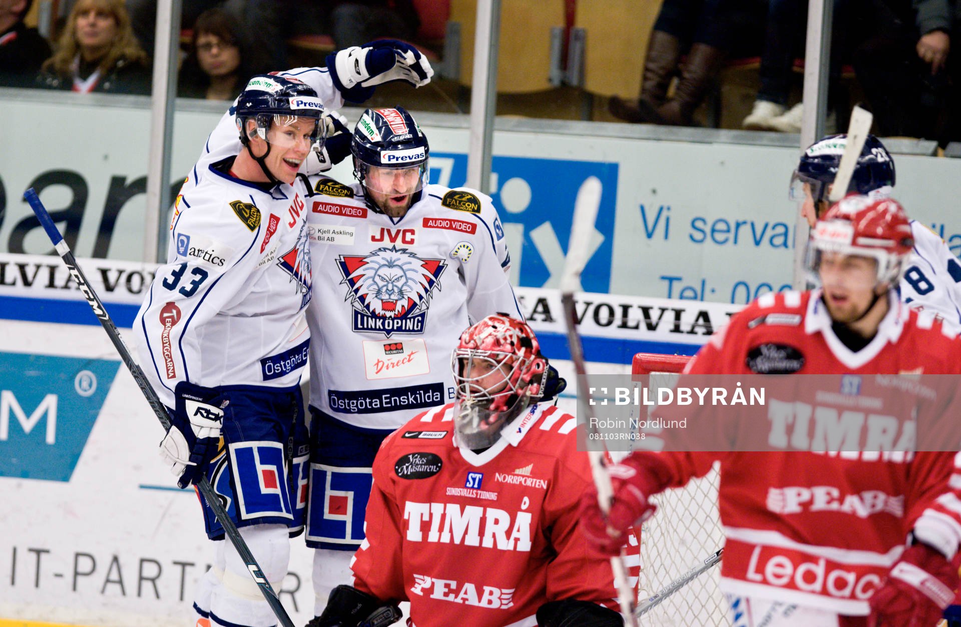 Jan Hlavac, Linköping jubel med Fredrik Emvall