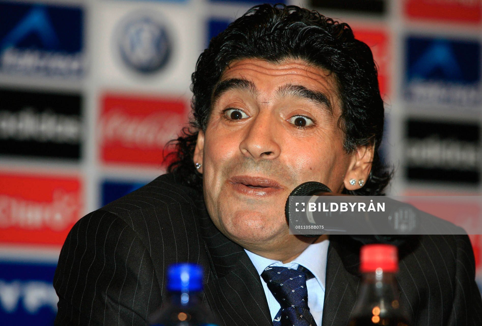 Diego Armando Maradona, är Argentinas nye tränare