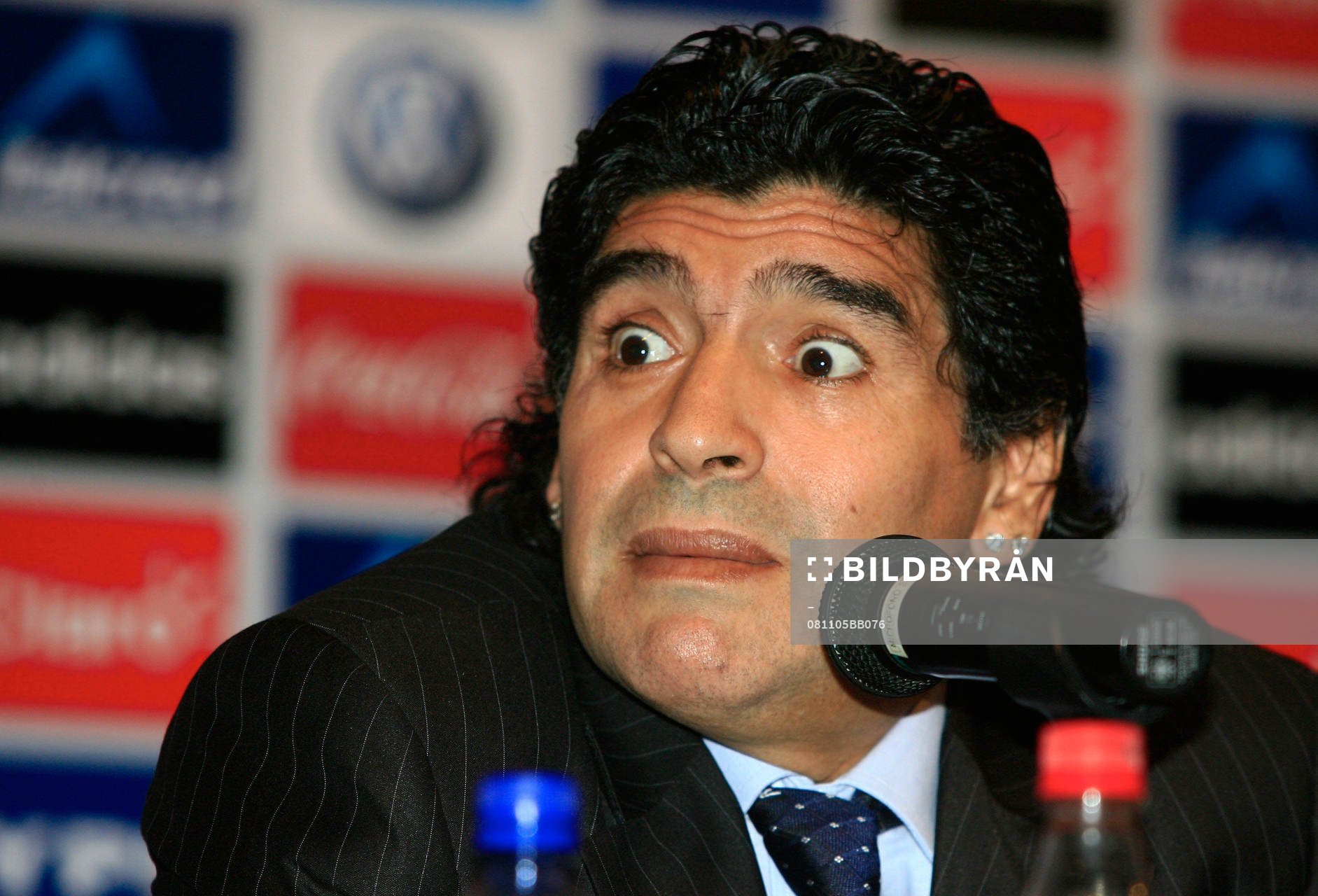 Diego Armando Maradona, är Argentinas nye tränare