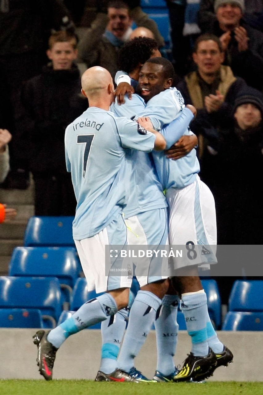 Shaun Wright Phillips, Manchester City, glädje, jubel
