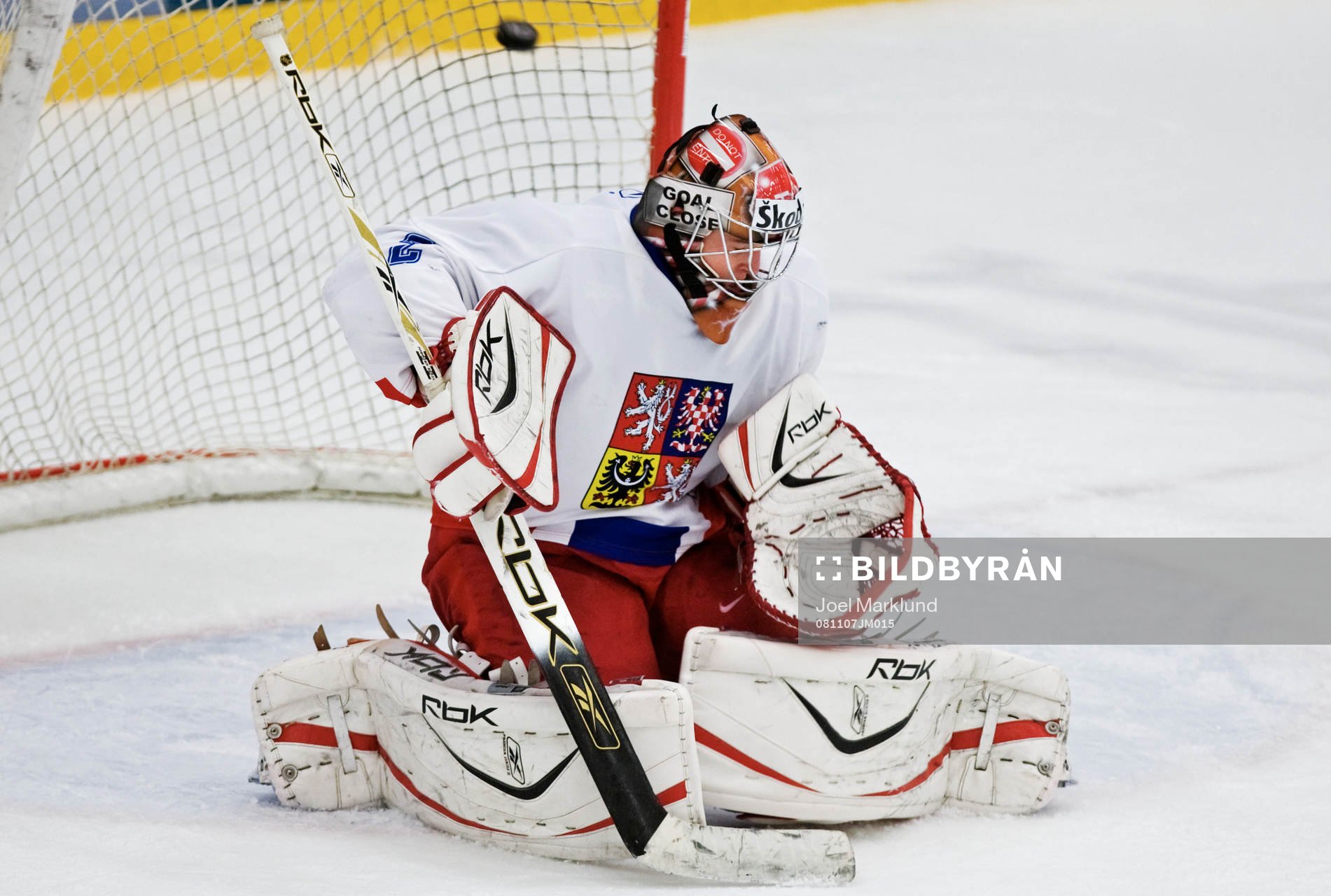 Dominik Furch, målvakt, Tjeckien, släpper in 5-3