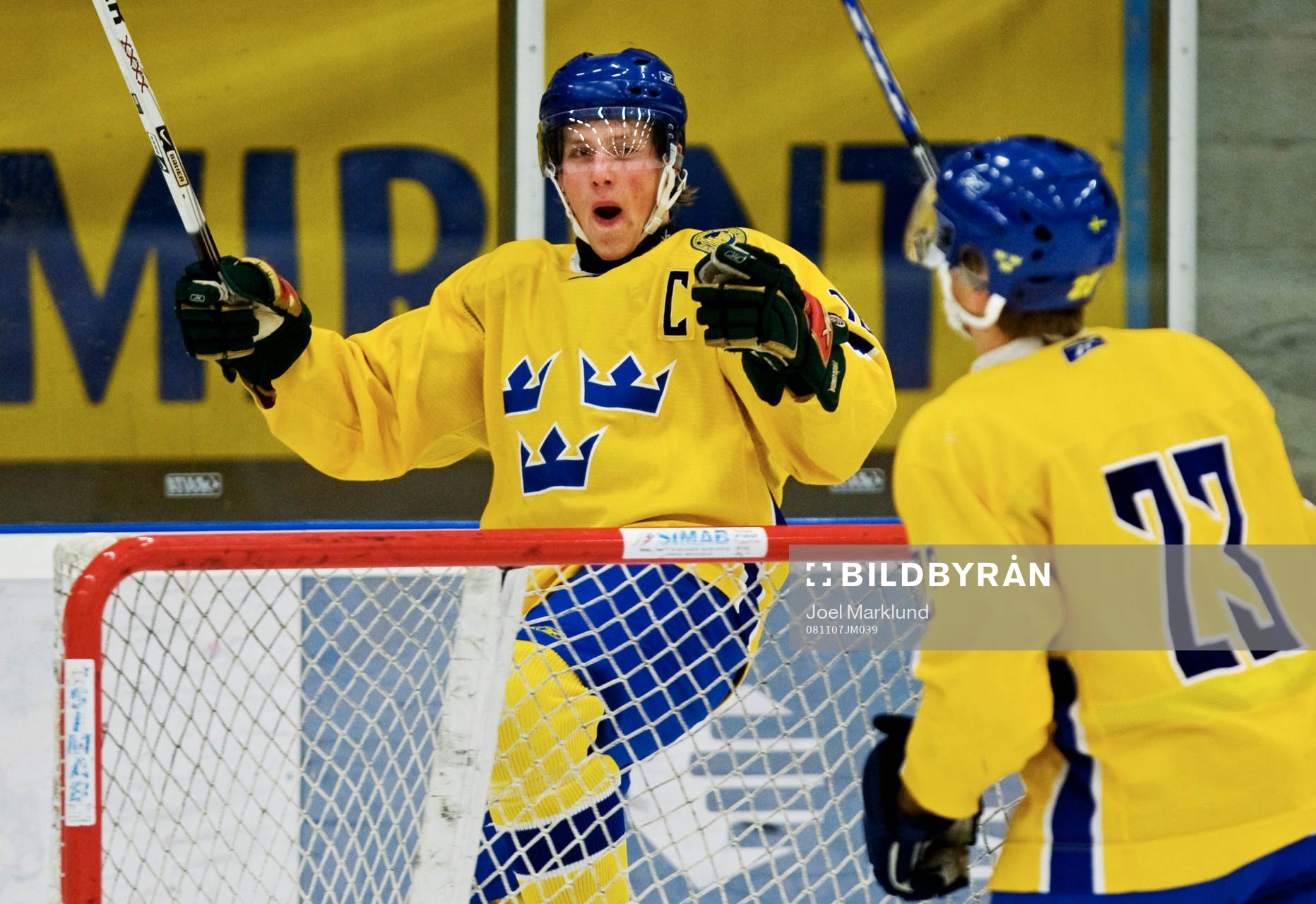 Joakim Andersson, Sverige, jubel