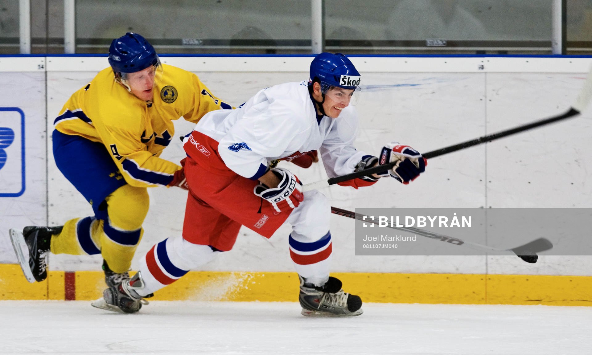 Mattias Tedenby, Sverige, och Michal Kempny, Tjeckien,