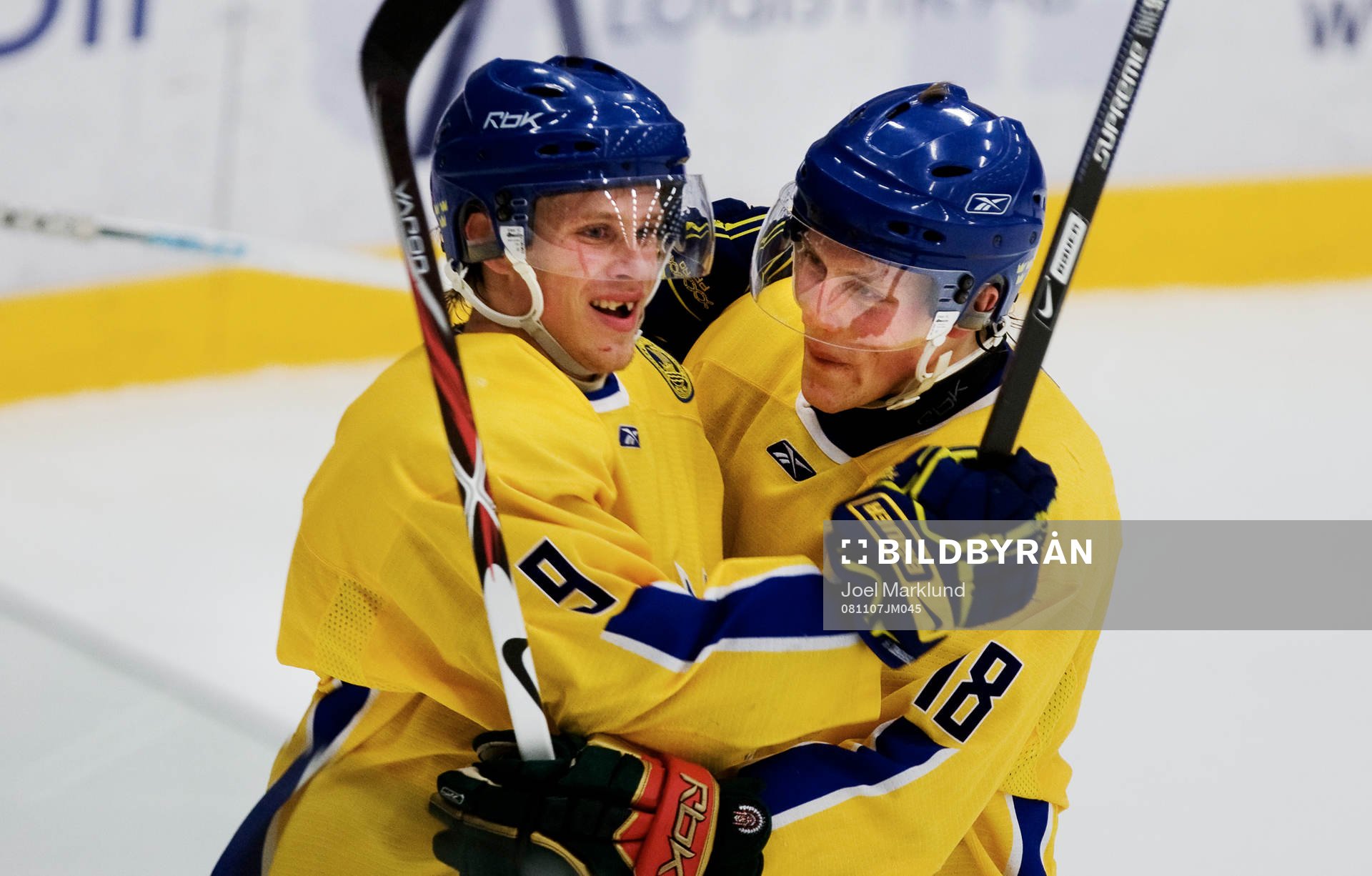 Mattias Tedenby och Joakim Andersson, Sverige, jubel