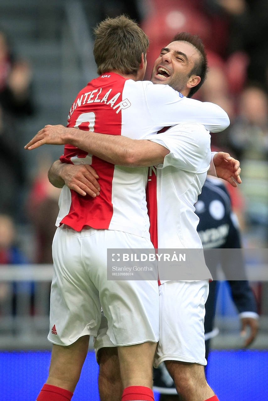 Kennedy Bakircioglu och Klaas Jan Huntelaar, Ajax (Jubel)