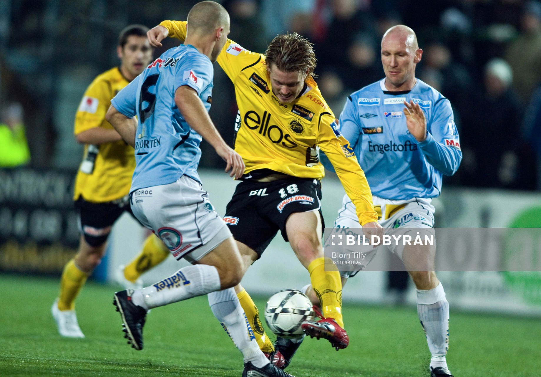 Fredrik Berglund, Elfsborg och Thomas Hedlund, Gefle