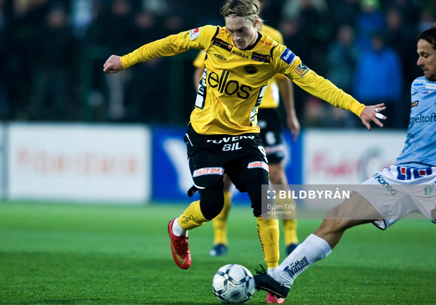 Lars Nilsson,  Elfsborg och Mathias Woxlin, Gefle
