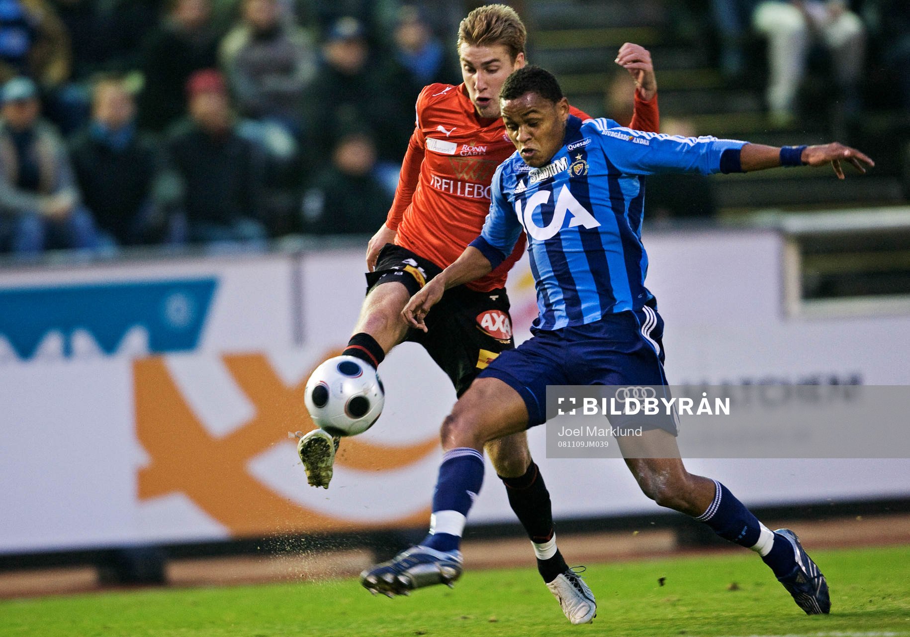 Kristian Haynes, Trelleborg och Thiago Quirino Da Silva,