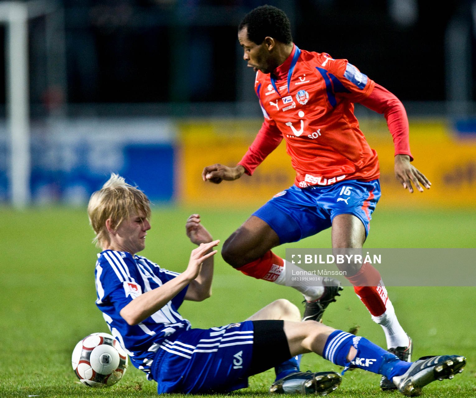 Erik Lund och Rene Makondele