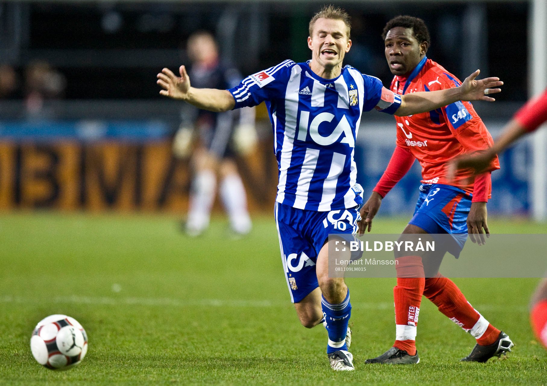 Niclas Alexandersson och Adama Tamboura