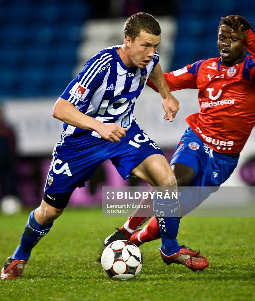 Jakob Johansson och Isaac Chansa