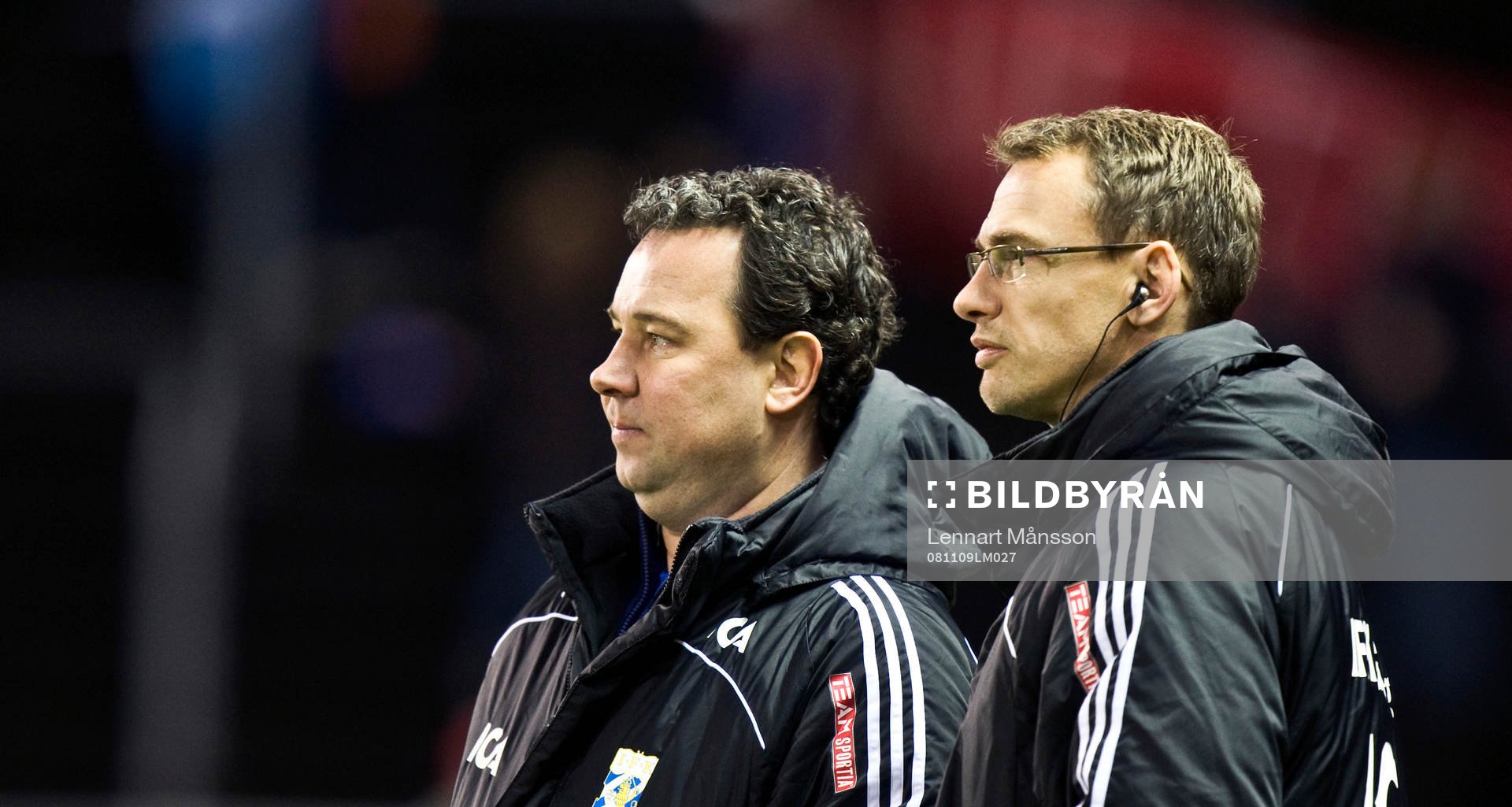 Stefan Rehn och Jonas Olsson, tränare